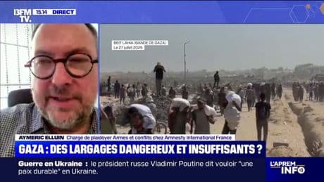 Gaza: la situation humanitaire est "catastrophique", assure ce chargé de plaidoyer chez Amnesty International