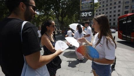 La ola de calor llega a Bizkaia: aviso amarillo por temperaturas extremas para este lunes