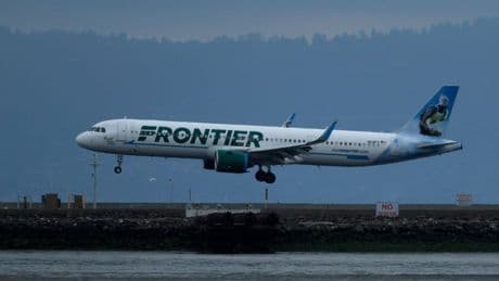 Frontier moves into routes run by struggling Spirit after merger between the two companies collapses