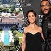Deafening silence from Harry and Meghan as Lilibet's billionaire godfather is sued by actor for sexual harassment