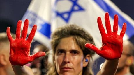 En Israël, après la diffusion de nouvelles vidéos d’otages retenus à Gaza, la colère contre Benyamin Nétanyahou