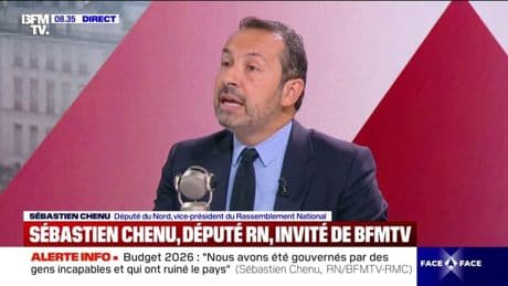 Budget: "Notre ligne rouge, c'est faire contribuer les Français", déclare Sébastien Chenu (RN)