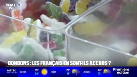 Les ventes de bonbons en progression en France