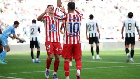 El Atlético despeja las dudas y vence al Newcastle