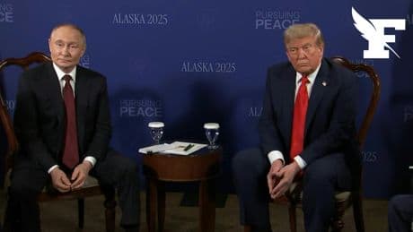 Les images du sommet entre Trump, Poutine et leurs conseillers  qui débute à Anchorage
