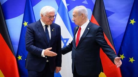 Bundespräsident in Israel: Steinmeier dringt bei Netanjahu auf ein Ende des Krieges