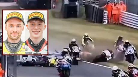 Incidente nella supebike britannica, morti i due piloti Owen Jenner e Shane Richardson: travolti dopo la partenza