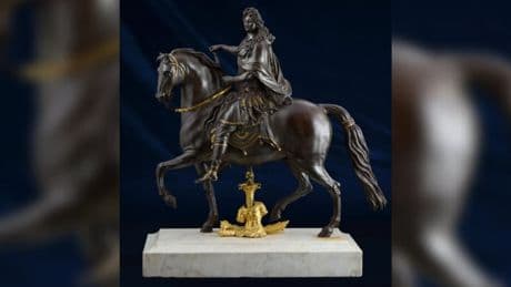 Une réplique de la statue de Louis XIV de la place Bellecour vendue aux enchère, son prix estimé à plus de 200.000 euros