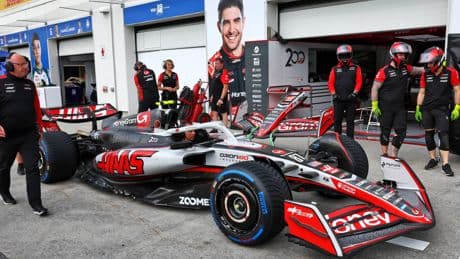 Formule 1 : en images, la livrée hommage de Haas pour sa 200e course au Grand Prix du Canada