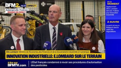 Vote de confiance : "Je ne me place absolument pas dans l'hypothèse d'un échec lundi", déclare Éric Lombard, ministre de l'Économie