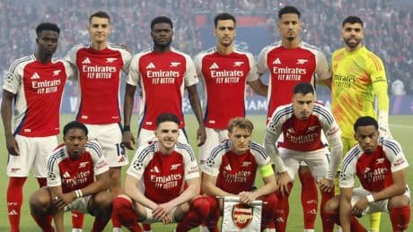 El 1x1 del Arsenal ante el PSG