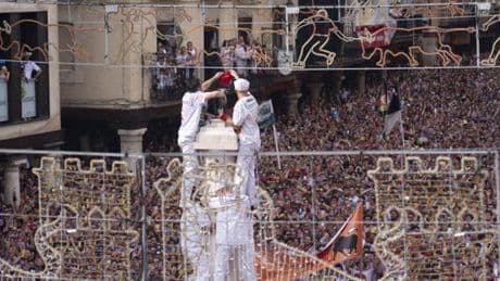Miguel y Segundo, encargados de la puesta del pañuelo al Torico: "Esto solo se vive una vez, vamos a disfrutarlo"
