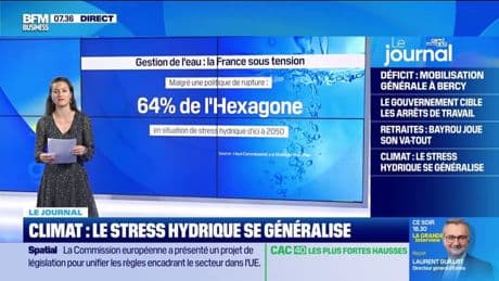 Climat : le stress hydrique se généralise