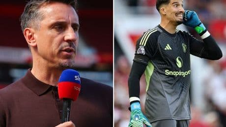 Gary Neville destroys Altay Bayindir for Arsenal goal: 'It's going to keep hurting Man Utd'