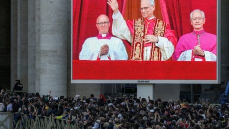 For the faithful in St. Peter’s Square, confusion and shock gave way to relief.