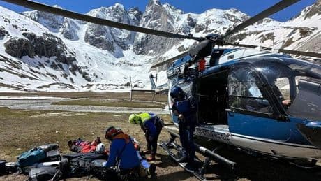 Milagroso rescate: dos montañeros bilbaínos sobreviven a una caída de 600 metros en el Pirineo francés