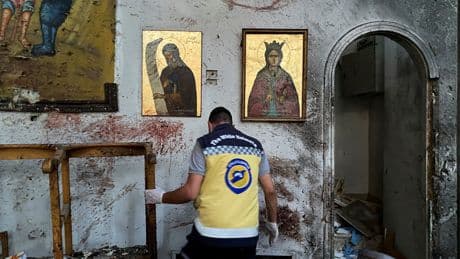 Syrie : un attentat dans une église de Damas fait au moins 20 morts et 52 blessés, l'auteur lié à l'État islamique