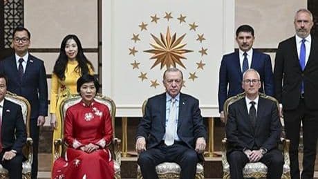 Cumhurbaşkanı Erdoğan, 5 ülkenin büyükelçisini kabul etti