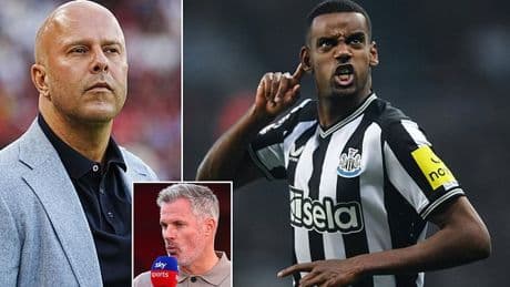 Jamie Carragher sends Liverpool huge warning over Alexander Isak - and insists 'crisis' over Newcastle star could cost them the title