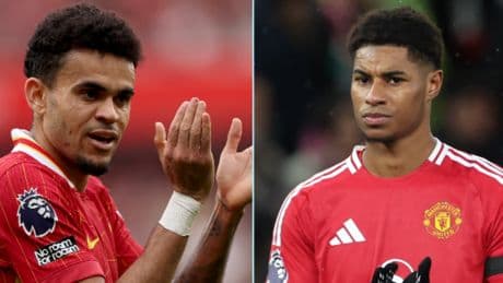 Dura competencia por Luis Díaz y Rashford