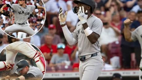 Jazz Chisholm blasts homer as bat does talking this time to help Yankees roll by Reds