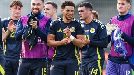 Che Adams relieved to break Scotland goal curse as George Hirst makes striker's job 'easier'