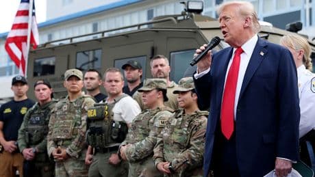 Trump Threatens ‘Complete Federal Takeover’ of Washington, D.C. as Feud Over City’s Crime Figures Escalates