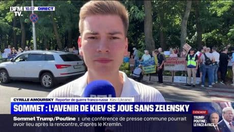 Rencontre entre Donald Trump et Vladimir Poutine: une manifestation en cours devant l'ambassade américaine à Kiev