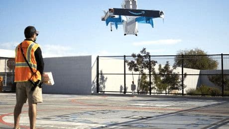 iPhones are on the menu for Amazon drone delivery