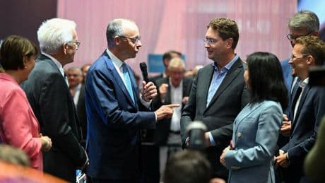 IAA: Merz nutzt IAA-Besuch für Botschaft an Brüssel – ein Wort prägt seine Rede
