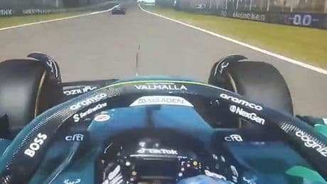 Alonso, una remontada que no fue: tres adelantamientos tremendos, golpe al casco...