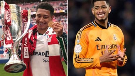 Jude Bellingham's three-word message to brother Jobe after Sunderland's play-off final win