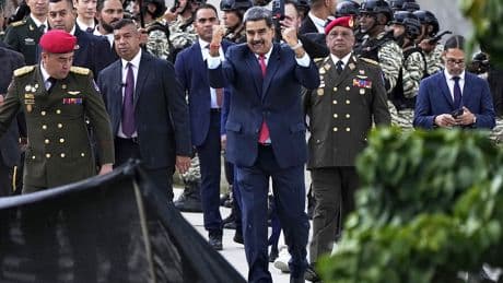 Ejército disminuido, narco y guerrilla: las fuerzas de Maduro para enfrentarse a Trump