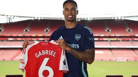 Arsenal confirm Gabriel contract extension as defender issues emotional message
