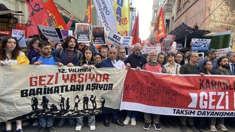Gezi anmasına polis engeli: Çok sayıda kişi gözaltına alındı