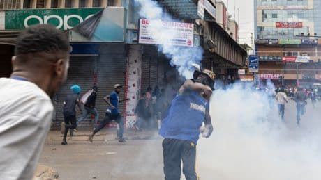 Chilling Photos Capture Police Shooting Man, Fueling Anger in Kenya