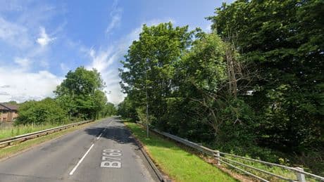 Girl rushed to hospital after being knocked down as road closed