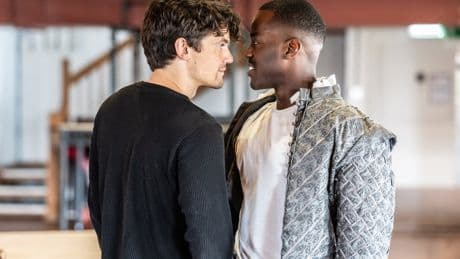 First look at Ncuti Gatwa and Edward Bluemel in 'ferociously sexy' new play Born With Teeth