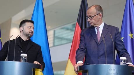 Bei Besuch in Berlin - Merz und Selenskyj schmieden neue Waffen-Allianz