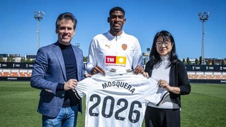 Tajante comunicado del Valencia tras la marcha de Mosquera al Arsenal