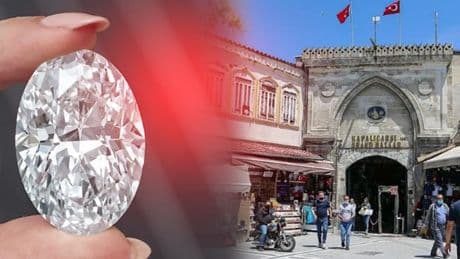 Kapalıçarşı’da 23 iş yerine 'kaçak pırlanta' operasyonu: Piyasa değeri 1 milyar 250 milyon lira...