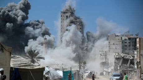 Israel insta a la población de Gaza a abandonar la ciudad y desplazarse a Jan Yunis, nueva "zona humanitaria" en la Franja