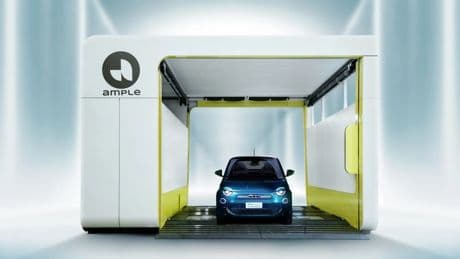 Fiat introduce en España el cambio de batería para eléctricos: menos de 5 minutos