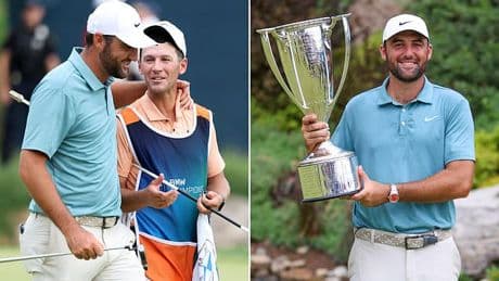 Man Scottie Scheffler drafted in to caddie for him earns eyewatering sum of money for four days' work