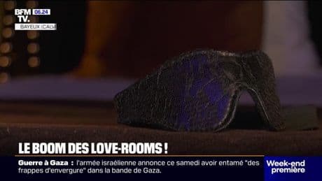 Décor sensuel, fauteuil Tantra, esprit boudoir…Les "love rooms", ou chambres romantiques, connaissent un franc succès