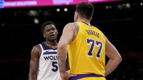 Anthony Edwards vuelve a burlarse de los Lakers: “Iros a casa…”
