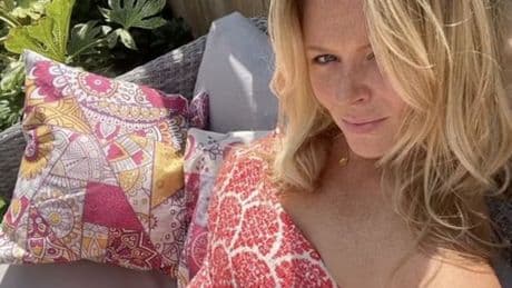 Emily Atack’s ‘supportive’ Boden swimsuit with detachable straps is now on sale