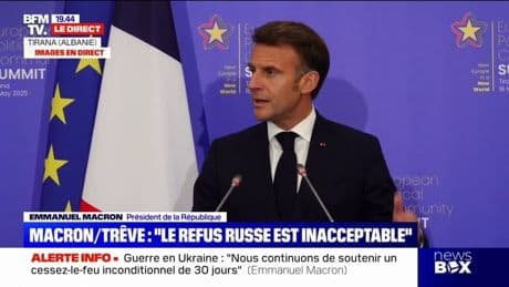 Emmanuel Macron: "Avec le chancelier Merz, nous avons une relation de très grande confiance"