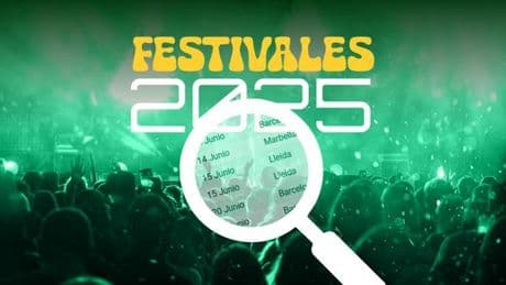 Buscador de festivales de música: localiza tu artista favorito y el lugar y las fechas de los conciertos