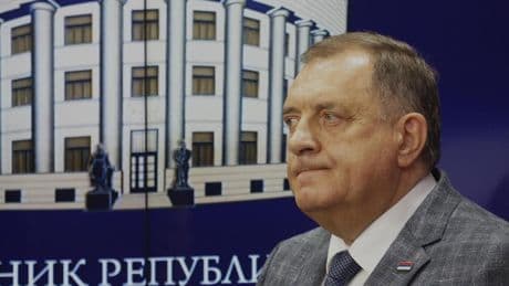 Bosnia confirma la condena contra el líder serbobosnio Dodik